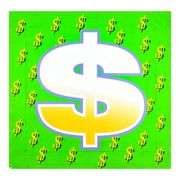 Dollar Sign (Green Bold) by Steve Kaufman
