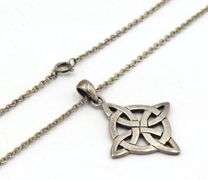 Group lot of vintage 925 sterling silver necklaces