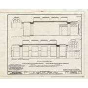 Vintage Blueprint Reproduction Chicago Stock Exchange Building