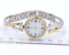 ESQ by Movado two tone dial bangle watch