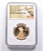 PF69 2021-W $25 American Gold Eagle T-1 2022 DC Mint HQ NGC