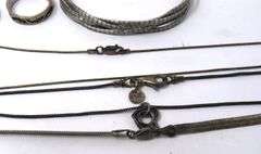 Group Lot of Vintage Sterling Silver Jewelry