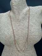 22k Rose Gold Plated Sterling Silver Wheat Chain 1.5mm Solid 925 Italy New Foxtail Spiga Necklace 18