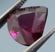 Untreated deep purple 2.04ct Rhodolite Garnet