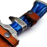 Handcrafted Wild Damascus Bowie Knife