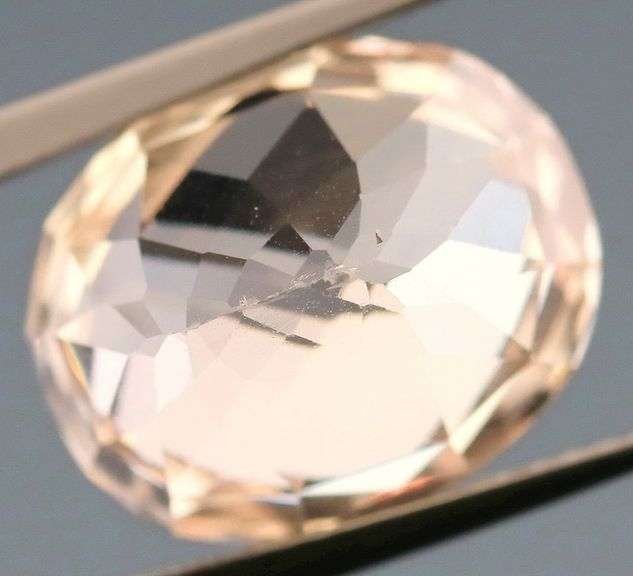 Checker top 11.07ct high fire platinum pink Kunzite