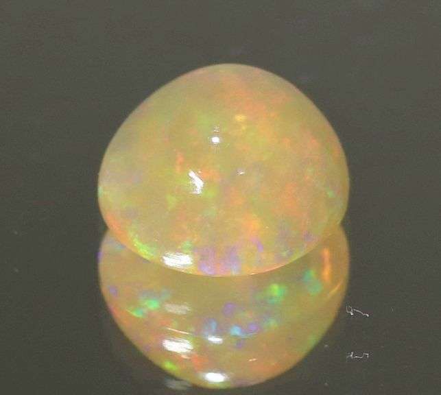 Ravishing 1.37ct unheated disco flashing Welo Opal