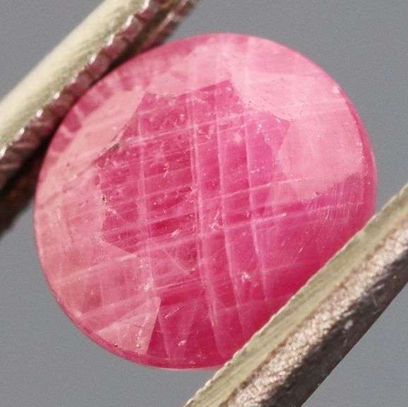 Reddish pink heated only 1.80ct Winza Ruby