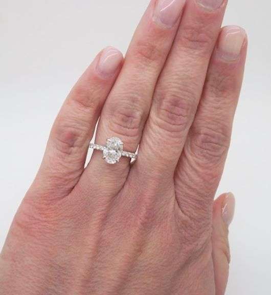 Hidden Halo IGI Certified Diamond Ring