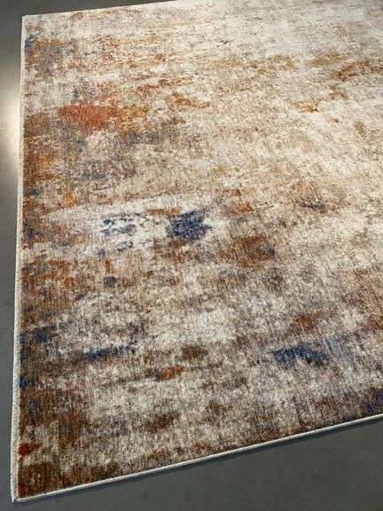 Abstract Multi Color Rug 8X10