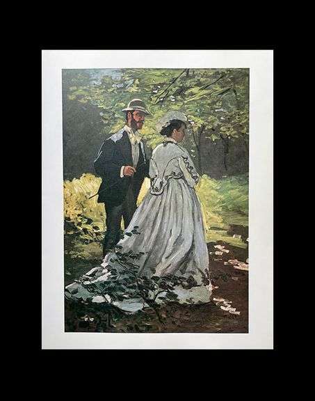 Claude Monet, Bazille and Camille