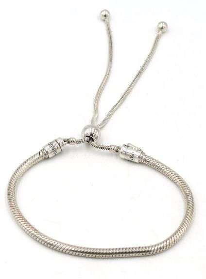 925 Sterling silver lot of 2 Pandora bracelets