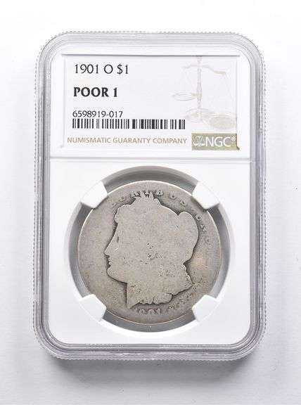 POOR 1 1901-O Morgan Silver Dollar NGC Lowball Pocket Piece