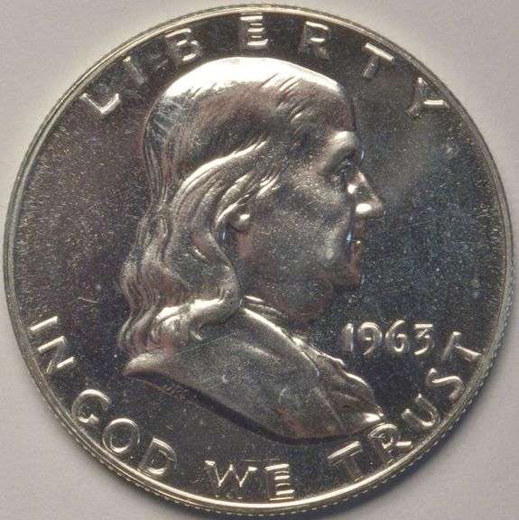 1963 Proof Franklin Half Dollar