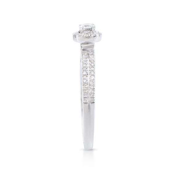 14KT White Gold 0.45ctw Diamond Ring