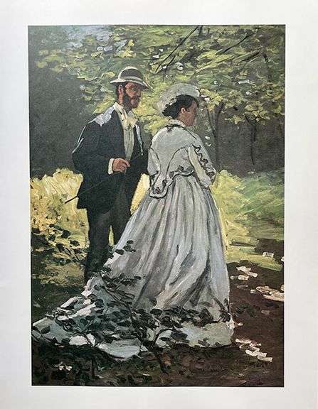 Claude Monet, Bazille and Camille