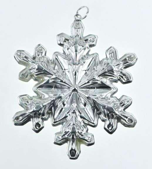 Sterling Silver 1973 Gorham Snowflake Christmas Star Ornament