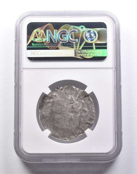 Genuine El Cazador Spanish Colonial 4 Reales NGC Shipwreck Certificate