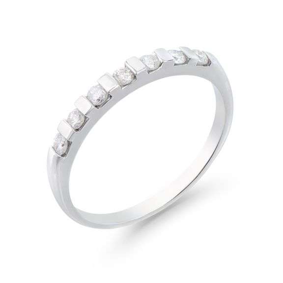 14KT White Gold 0.25ctw Diamond Ring