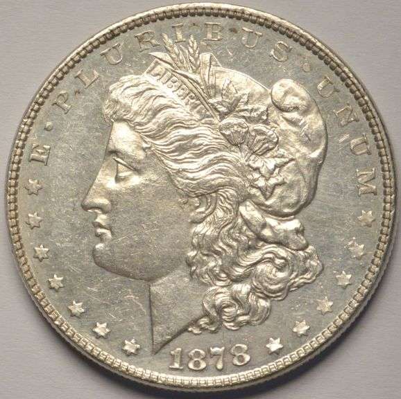 1878 Morgan Silver Dollar Flashy BU