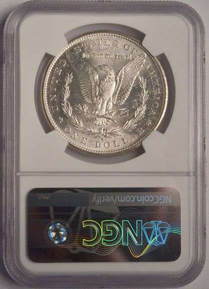 1881-S Morgan Silver Dollar NGC MS63