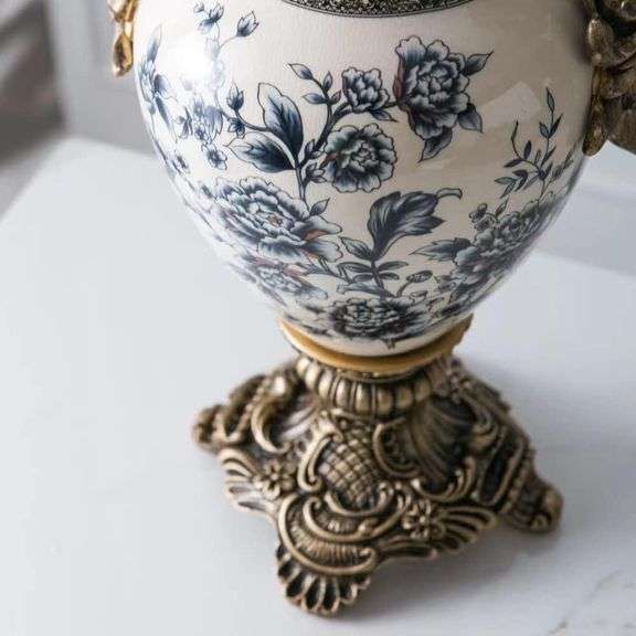 Tall Ceramic Floor Vase Modern Home Decor Flower Vase