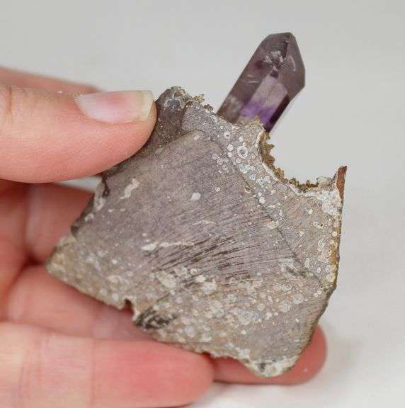 Large 445ct natural Amethyst in matrix