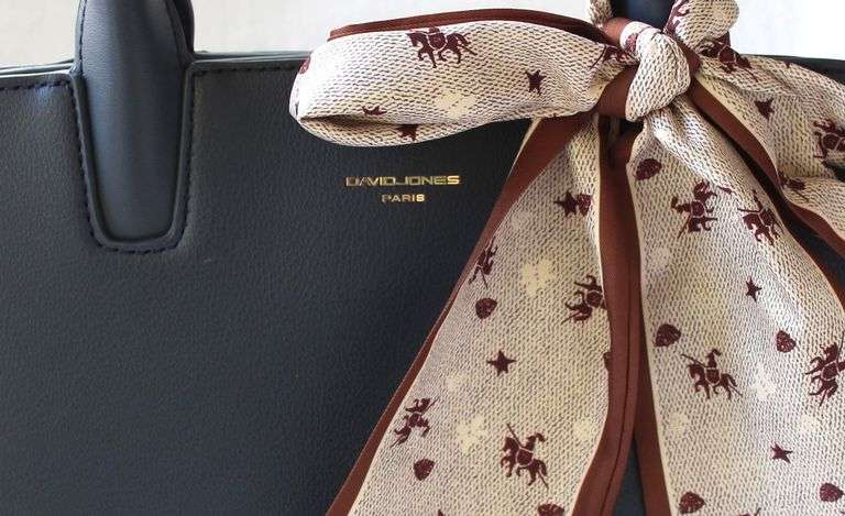 New Arrival Designer Black Bag by David Jones, Paris