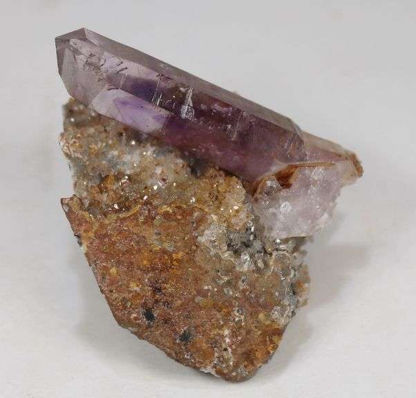 Large 445ct natural Amethyst in matrix