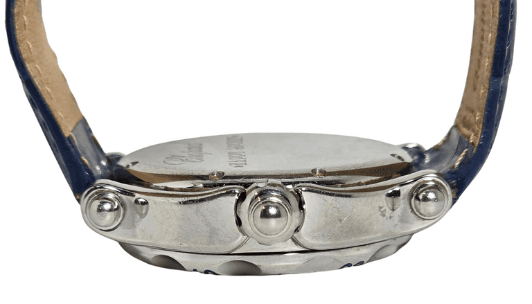 Chopard Happy Sport, R. 8347, Stainless Steel, Natural Ruby Yellow&Blue Sapphire