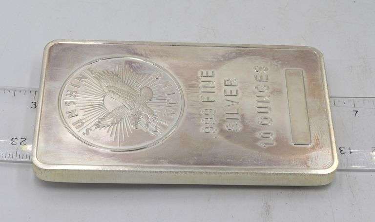 10 Ounce silver Sunshine Mining