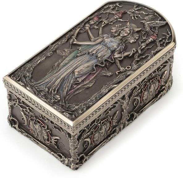 Divine Hecate Triple Goddess Trinket Box