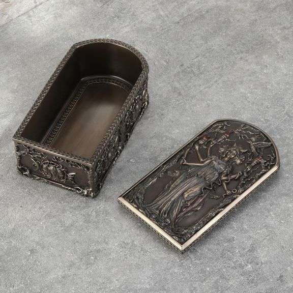 Divine Hecate Triple Goddess Trinket Box