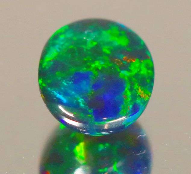 Glowing! 2.16ct full cover multi-pattern black Opal
