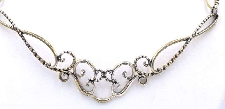 Vintage 925 sterling silver necklace