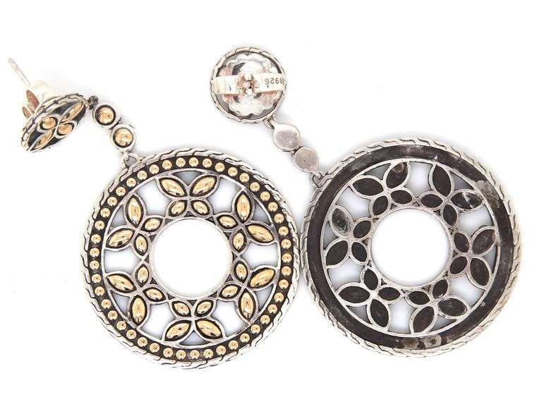 John Hardy Batu Kawung drop earrings