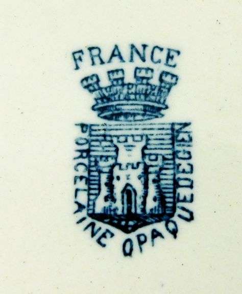 Antique French Child's Plate