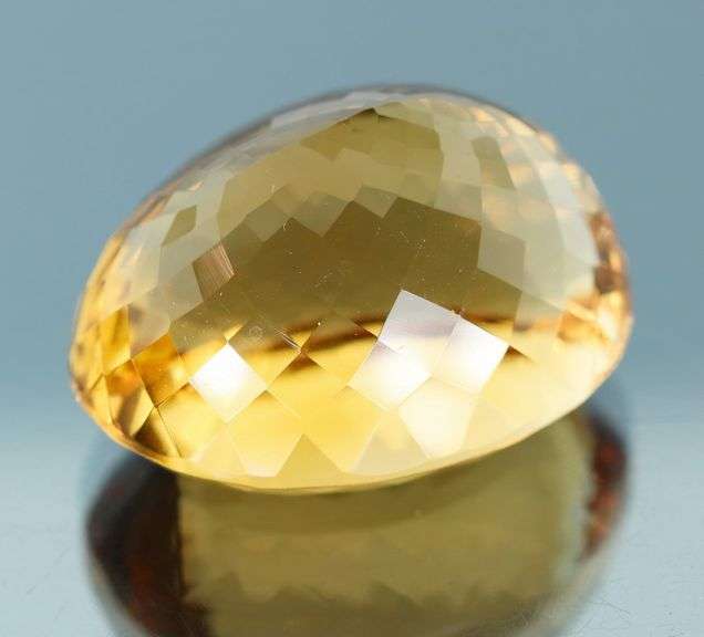 MASSIVE 57.53ct golden champagne Citrine