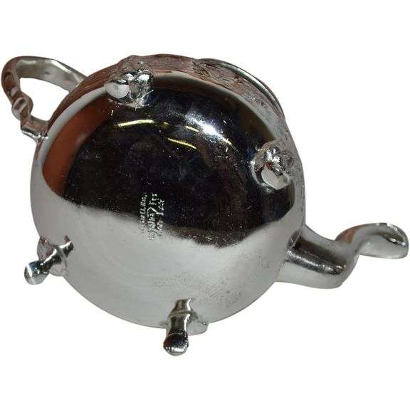 Authentic Fez Handmade Moroccan Silver Tea Pot