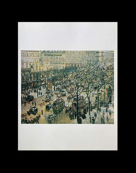 Camille Pissarro, Boulevard Des Italiens