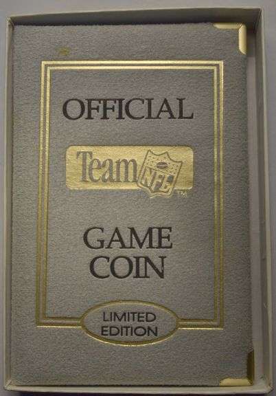 Limited Edition NFL Super Bowl XXXI 1 Ounce Silver Commemorative Game Coin