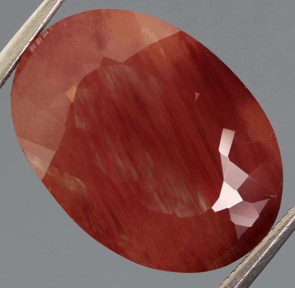 Don't miss this 6.73ct top imperial red Andesine!