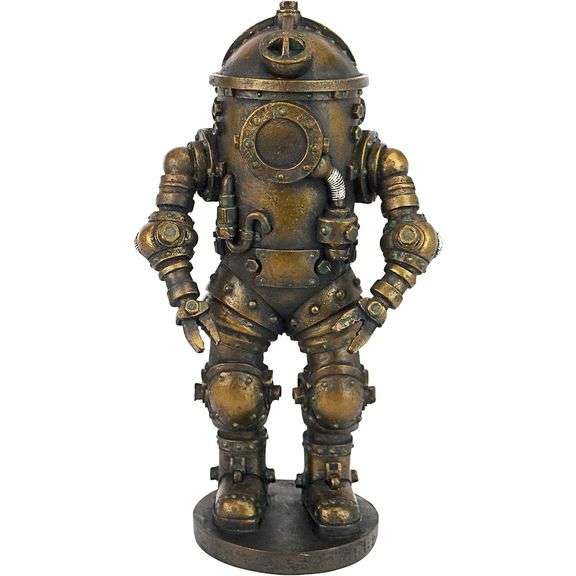 Tritonia Atmospheric Diving Suit Steampunk Statue