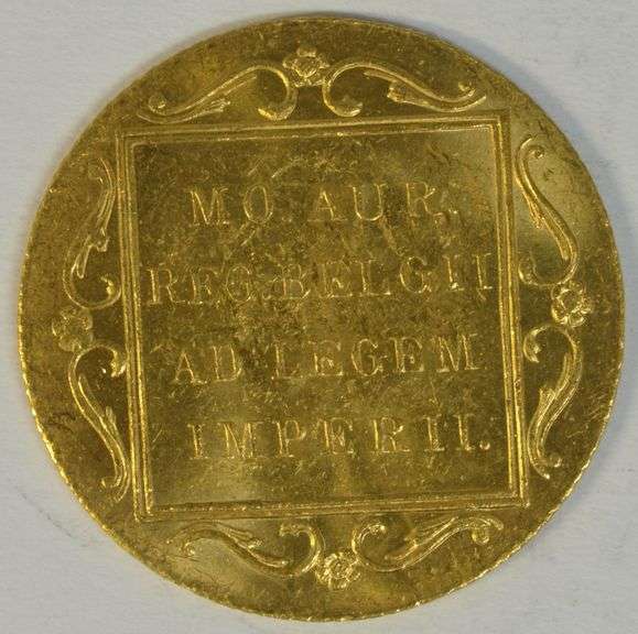 Scarce flashy Choice BU 1928 Netherlands 1 Ducat Gold Piece