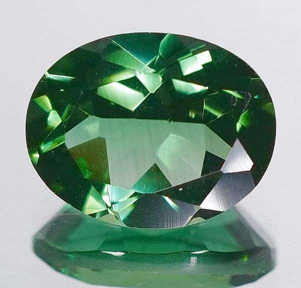 Awesome 2.38ct 10x8mm forest green Amethyst