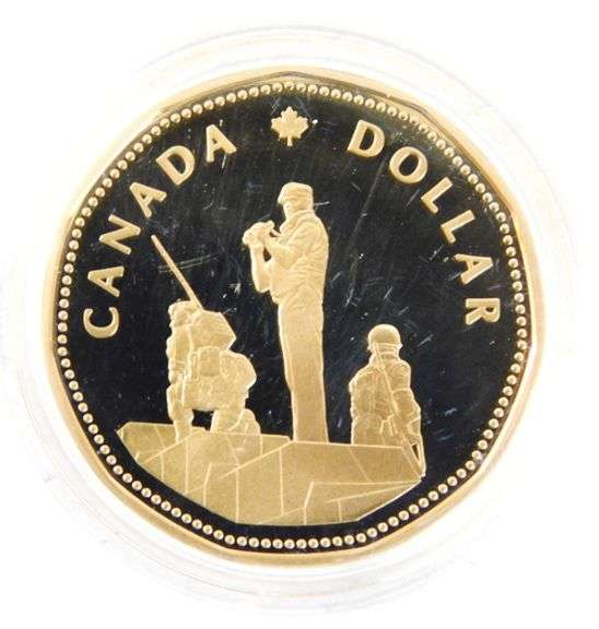 1995 Peacekeeping Proof Dollar Coin