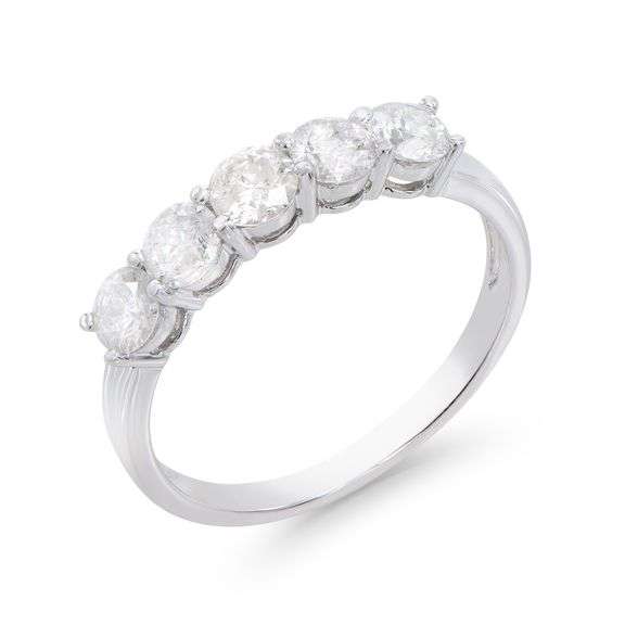 14KT White Gold 1.10ctw Diamond Ring