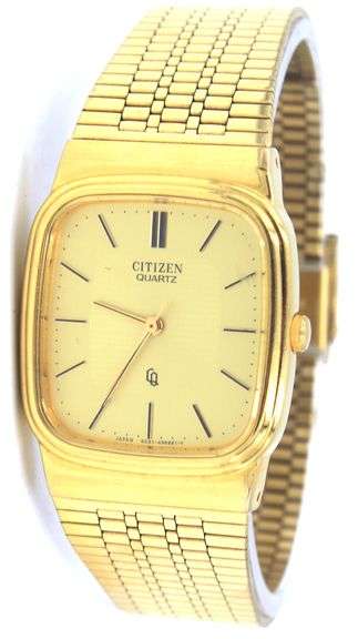 Citizen quartz square dress watch