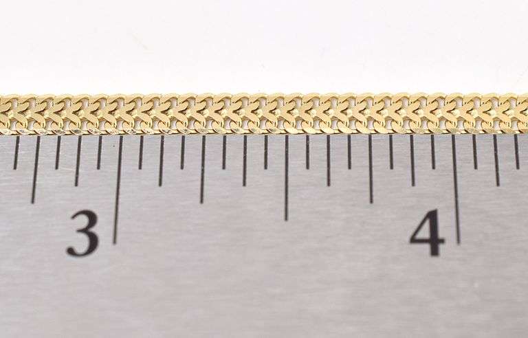 Sturdy 14K Yellow Gold Chain Bracelet