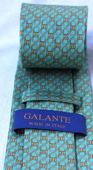 Fine Quality Italian Hand Made Silk Tie By Galante